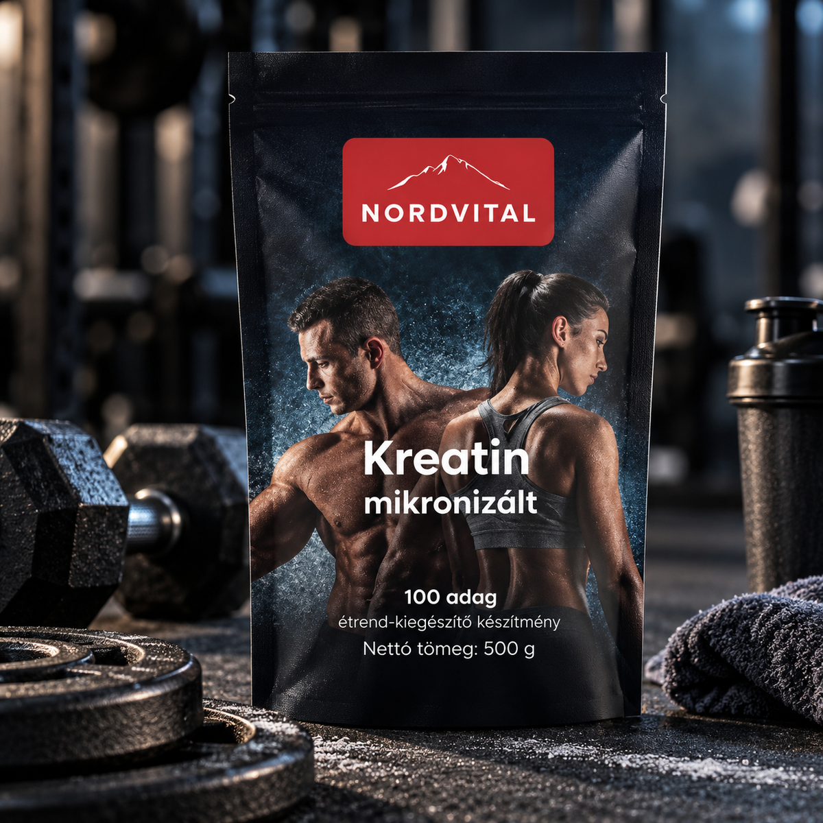 Nordvital Mikronizált 100% kreatin-monohidrát 500g