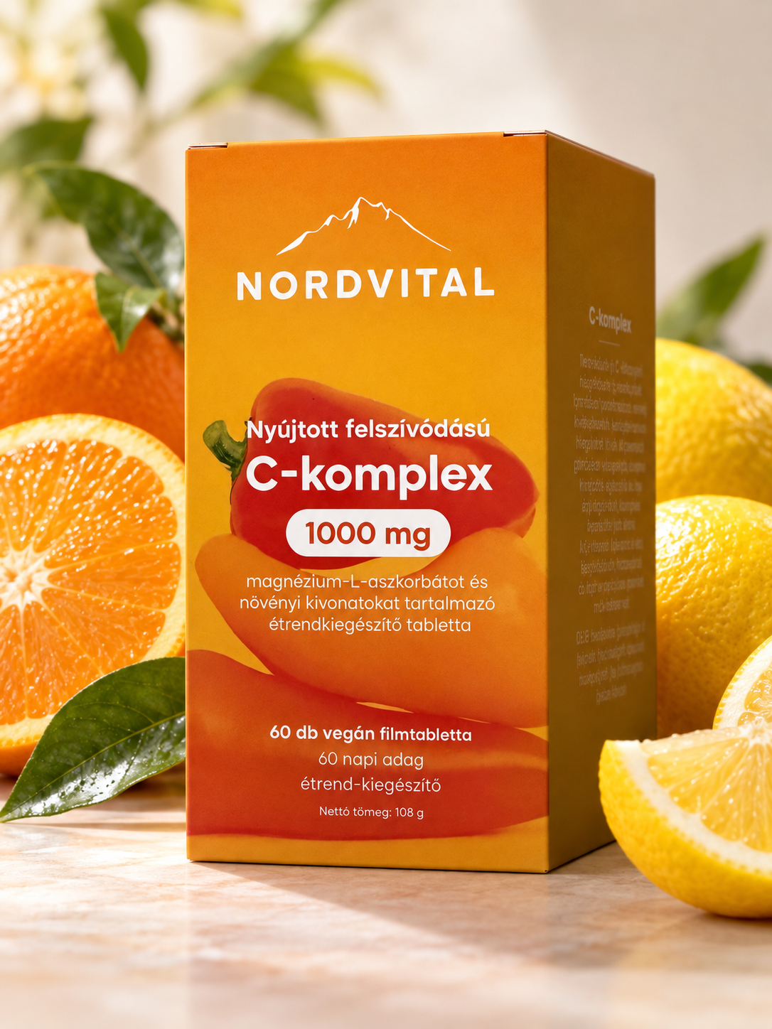 Nordvital C-vitamin komplex retard 1000mg - 60db