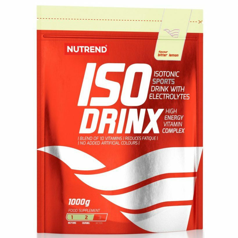 NUTREND Isodrinx Bitter Lemon – a Wellora NUTREND Edzéscsomag része