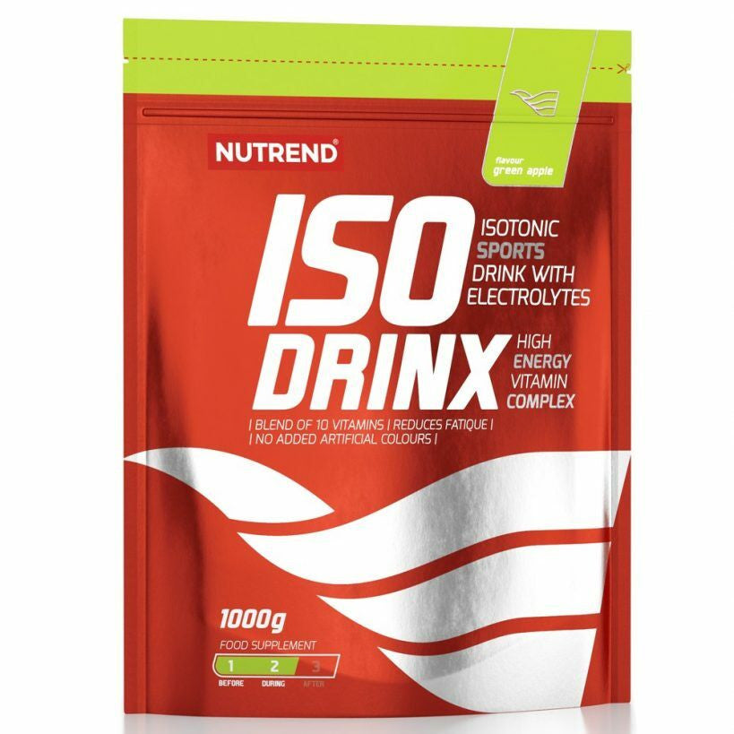 NUTREND Isodrinx izotóniás italpor – 1000 g – Green Apple