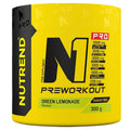 NUTREND N1 PRO edzés előtti italpor – 300 g – Green Lemonade