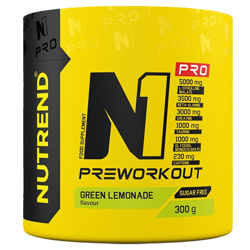 NUTREND N1 PRO Green Lemonade – a Wellora NUTREND Edzéscsomag része