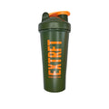 Extrifit shaker 600 ml zöld narancssárga logóval